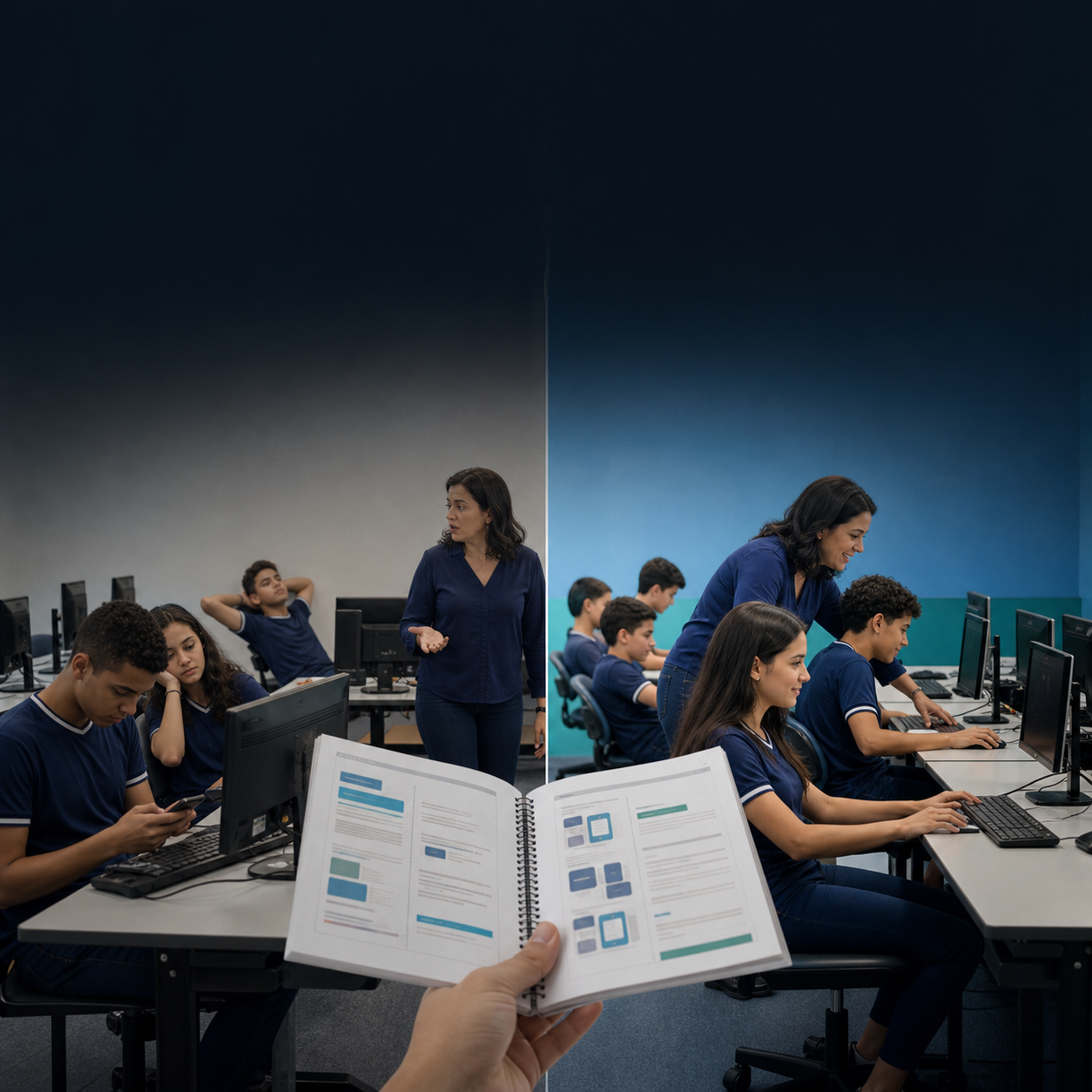 Materiais de acompanhamento e avaliação